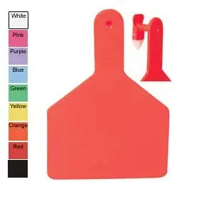 Z Tag - 1 Piece - Cow (25/pkg) (Z Tag YELLOW)