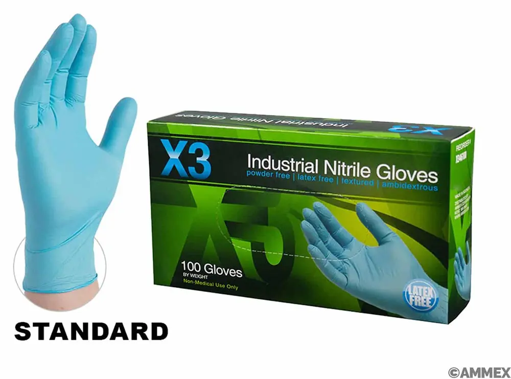 [971-010] Gloves - Nitrile (100gloves/box) (small)