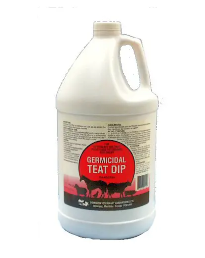 [002-592] DVL - Germicidal Teat Dip (1% Iodine) 