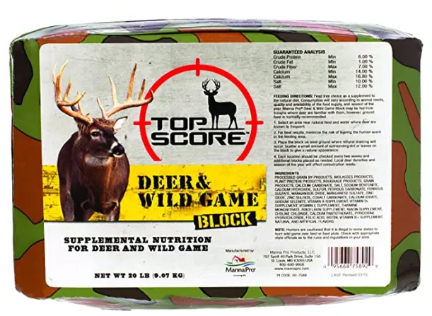 [M608] Deer and Wild Game Block 9.07kg (20lb)