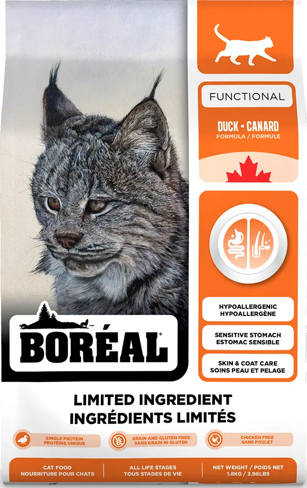 Boreal Cat Functional LID All Breed Duck 4.5 kg