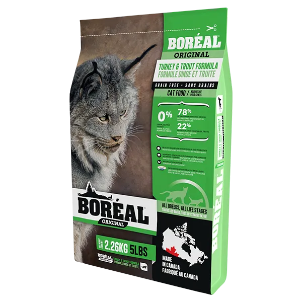 Boreal Cat Original Turkey & Trout 2.26 kg