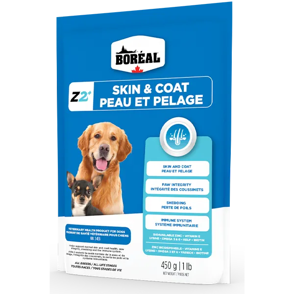 [688-00906] Boreal Dog Supplement Z2+ Skin & Coat 450g