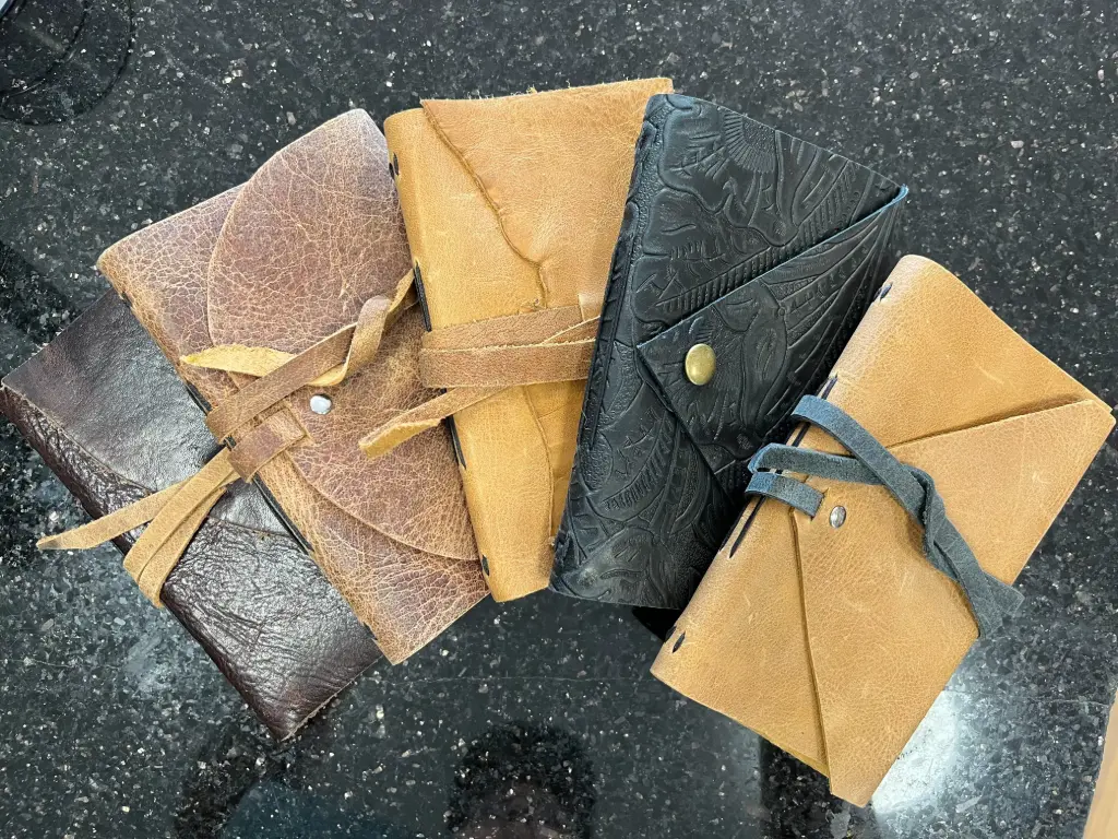 RR21 Leather Pocket Journal