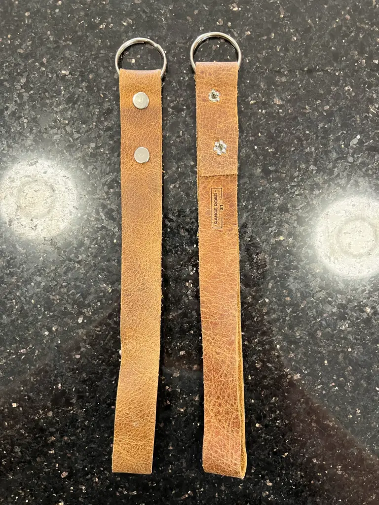 RR21 Leather Key Chain Wrist Strap