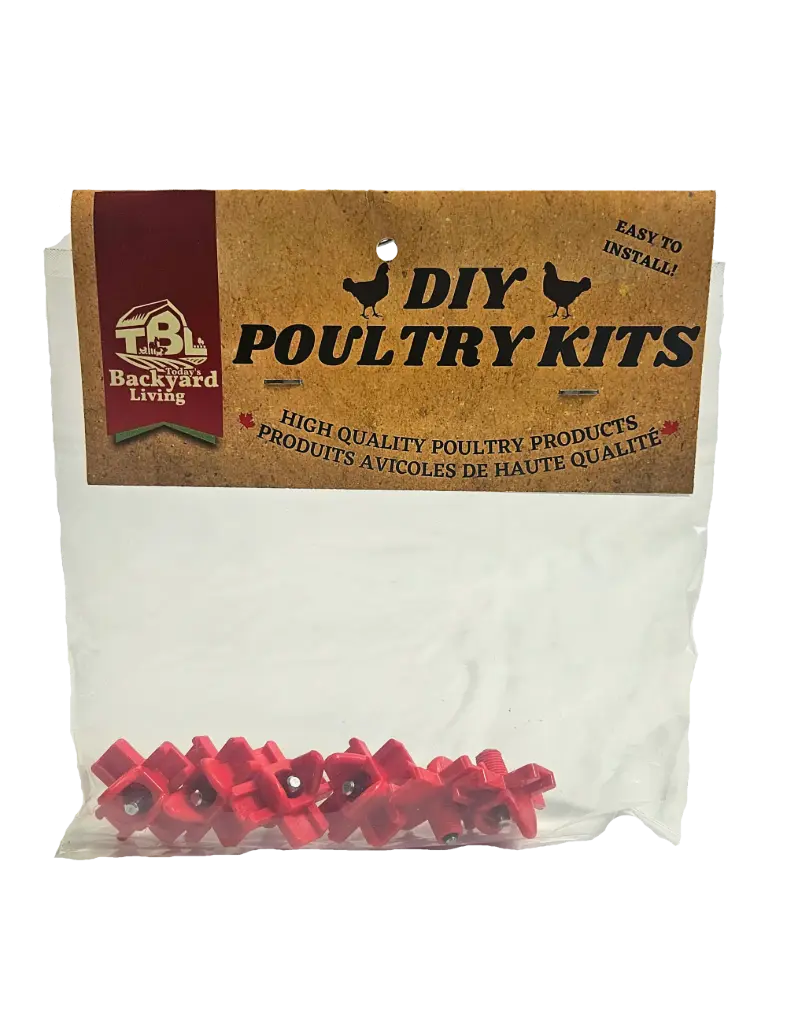 [TBLPN6 (B)] TBL-DIY Poultry Nipple Packs - 6 Pack