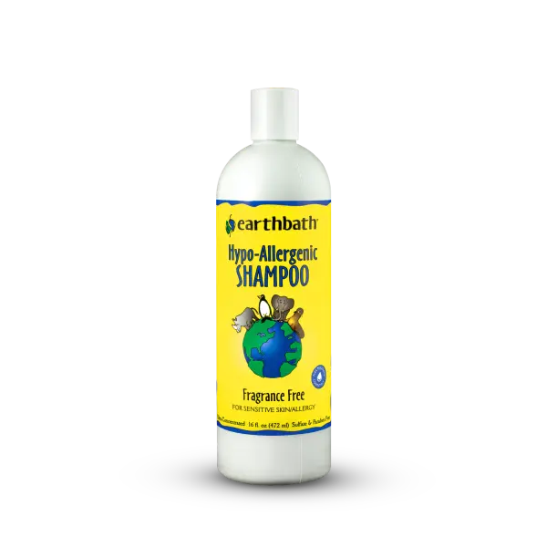 Earthbath - Hypo-Allergenic Shampoo Fragrance Free 16 oz