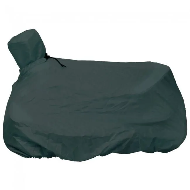 [TJT61-8903 HG] Tough 1 - Nylon Saddle Cover (Hunter Green)