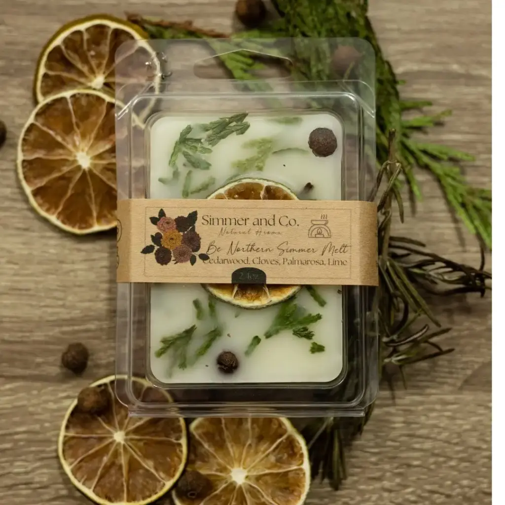 Simmer and Co - Be Northern Simmer Melt, Botanical Scented Wax
