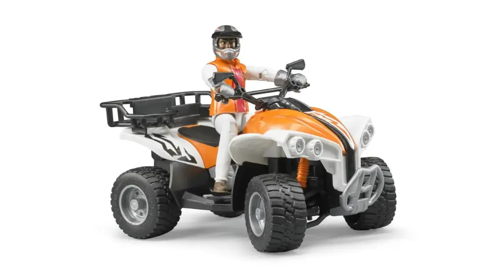 [63000] Bruder - Quad with rider