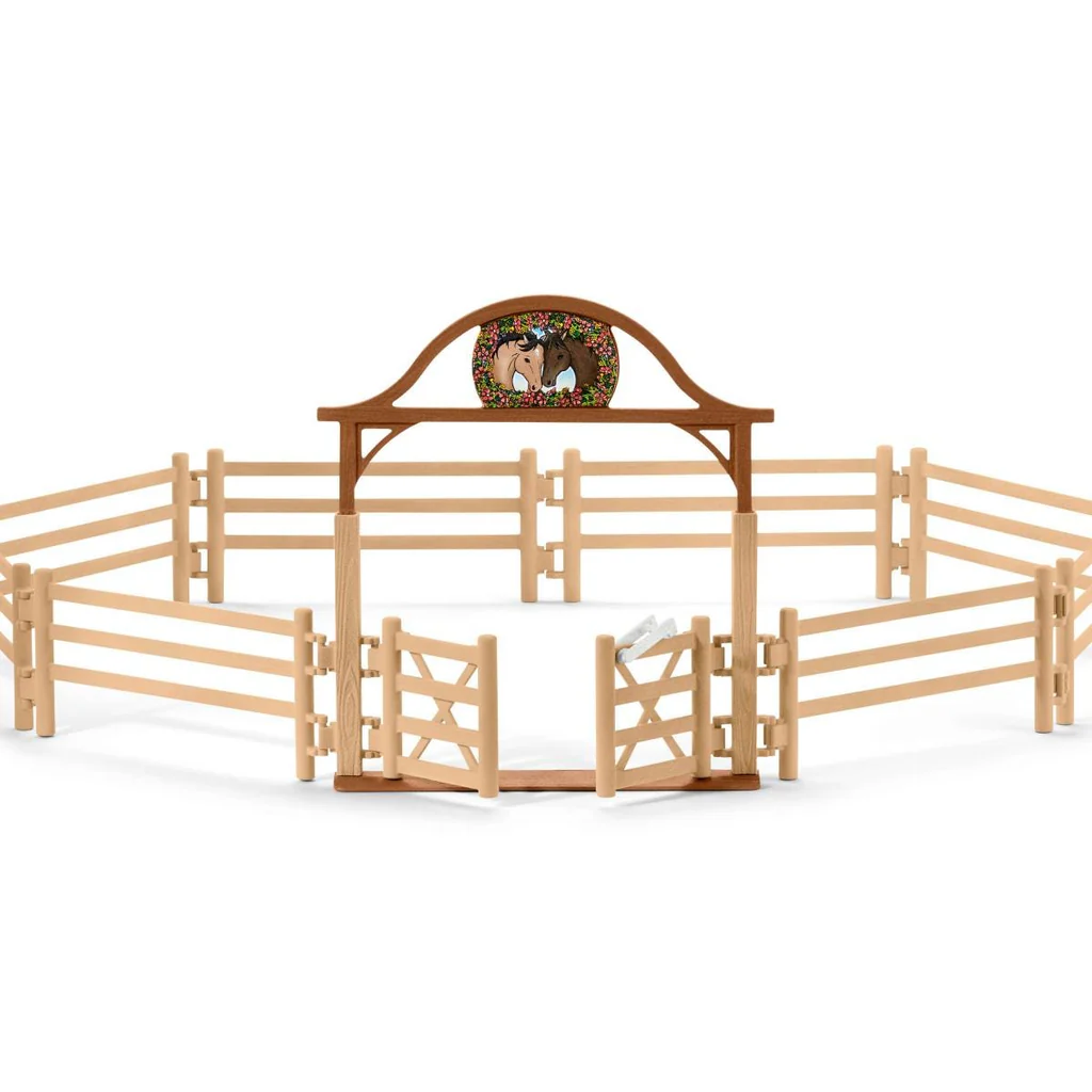 Schleich - Paddock with Entry Gate