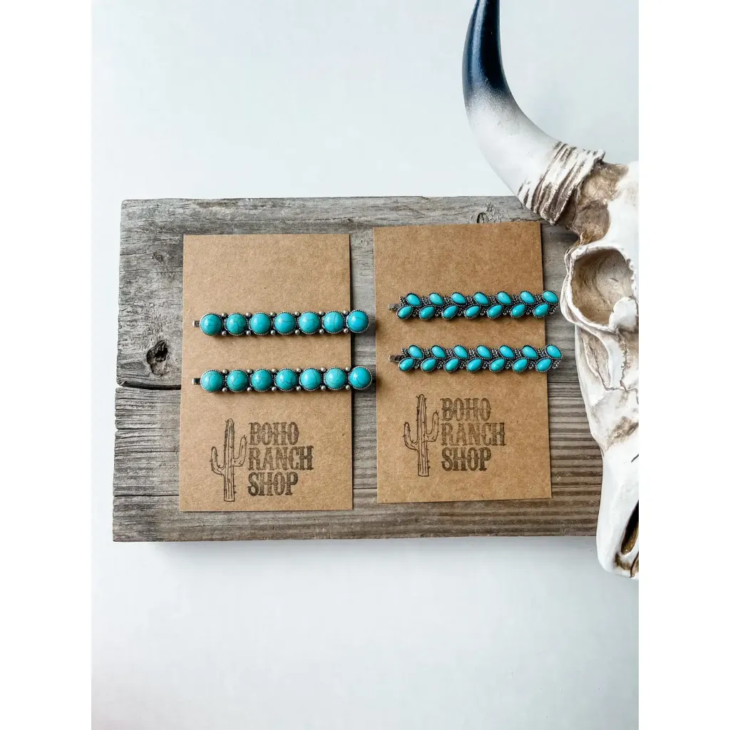 BOHO RANCH - Western Hair Bobby Pin Set of 2 (Various Styles)