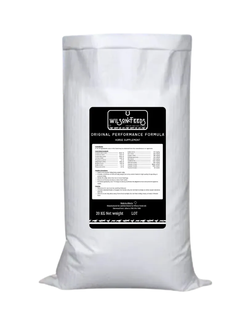 Wilson Feeds - Original Performance Formula (20KG)