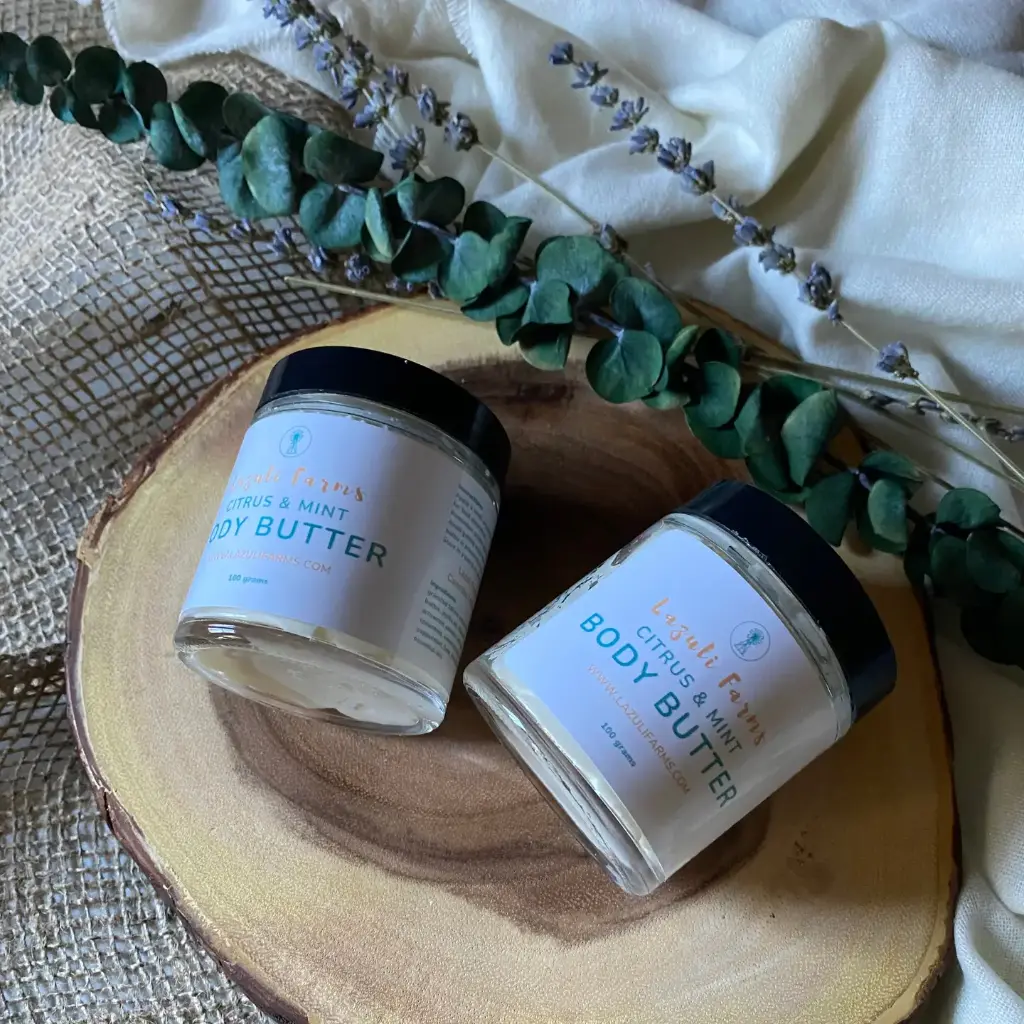 Lazuli Farms - Whipped Tallow Balm Cream | All-Natural Daily Moisturizer | Lavender & Lemongrass | 