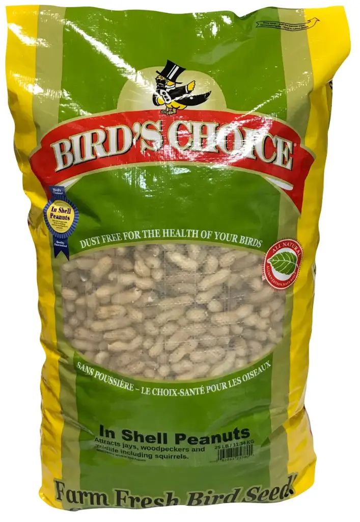 [BCPI22L] Bird's Choice - Peanuts in Shell (10kg)