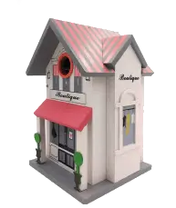 [HI-B000455] Boutique Bird House - Holland Greenhouse