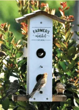 [NW-WWLF1-DECO] Nature's Way- Farmhouse Feeder Vertical Hopper (1.5 qt)