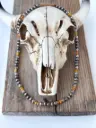 BOHO RANCH - Western Style Navajo Pearl & Stone Bead Necklace
