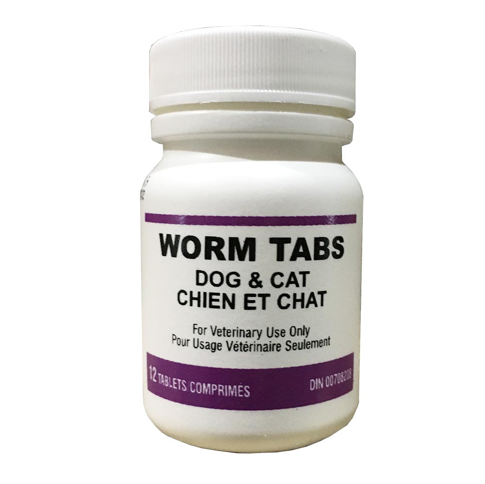 [KVS 002-055] Deworming Tablets for Cats and Dogs (12 TABLETS)