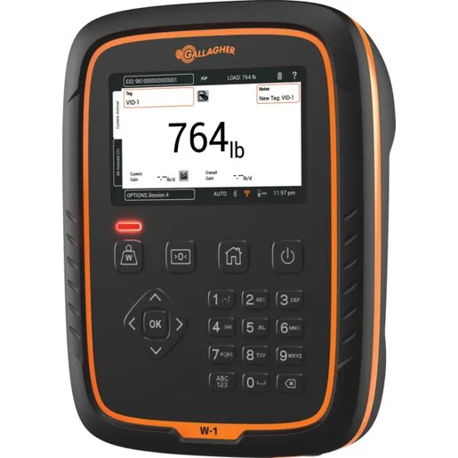 Gallagher - W-1 Weigh Scale Screen
