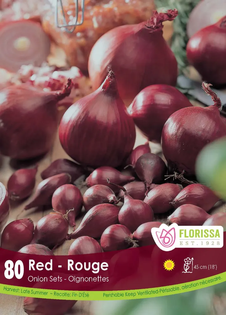 [340-260-01] Florissa - Onion Set (Red)