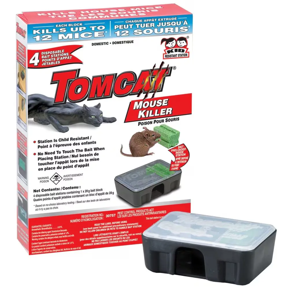 [065-612] TomCat - Bait Station - Mouse - Domestic