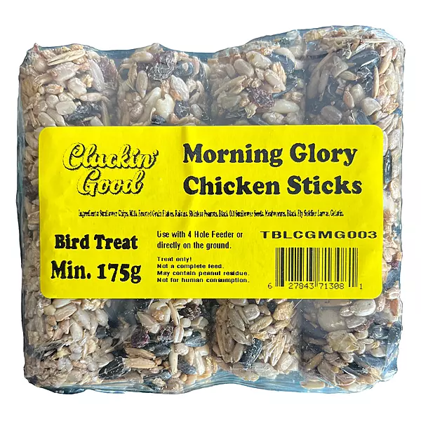 Cluckin' Good-Morning Glory Chicken Sticks 4 Pack