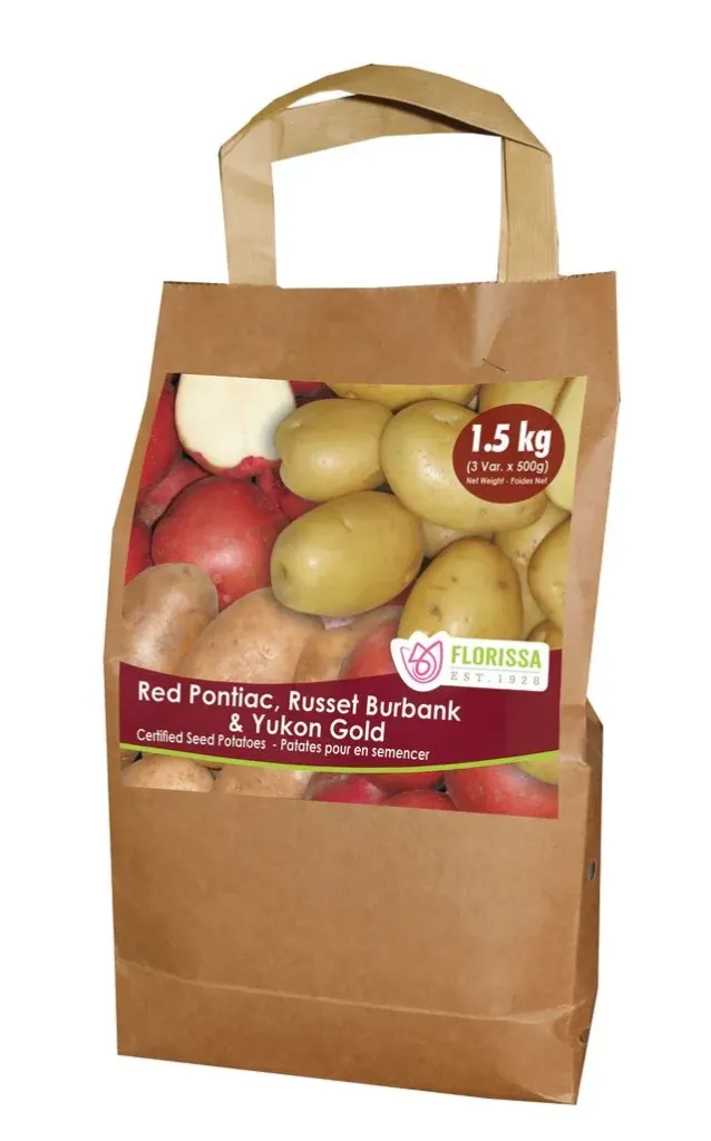 Florissa - Potatoes Combo Sack (Red Pontiac, Russet Burbank, Yukon Gold) (C1) 1.5 kg