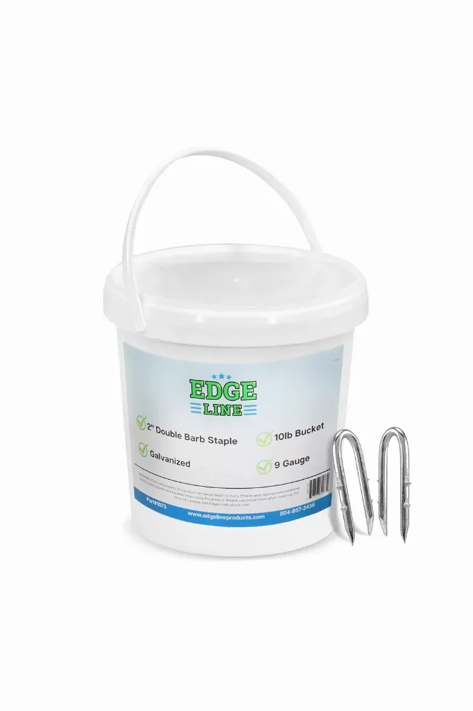 [EDG-1073] Edgeline - Staples 2'' Double Barb 10lb Bucket