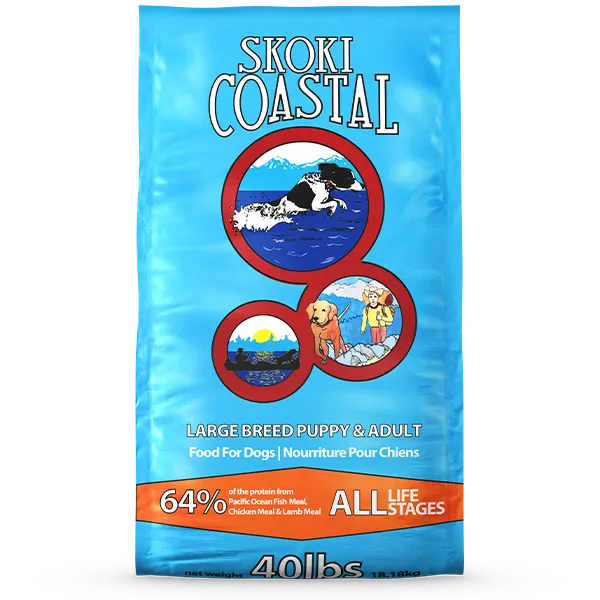 FirstMate - Dog Skoki Costal Large Breed & Puppy (40lb)