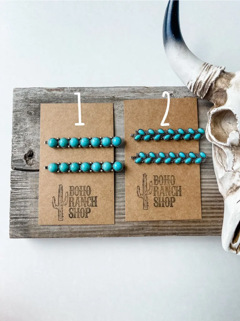 BOHO RANCH - Western Hair Bobby Pin Set of 2