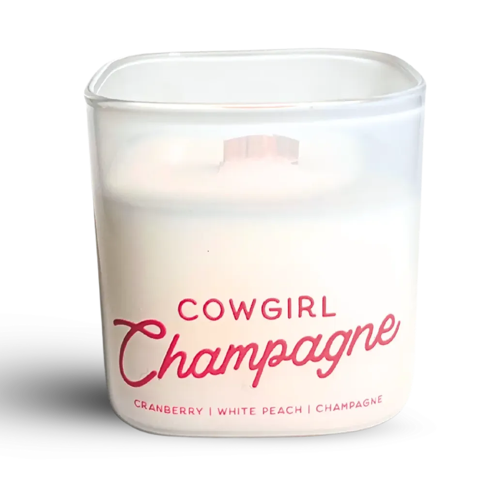 Western Hive - "Cowgirl Champagne" Candle (8oz)