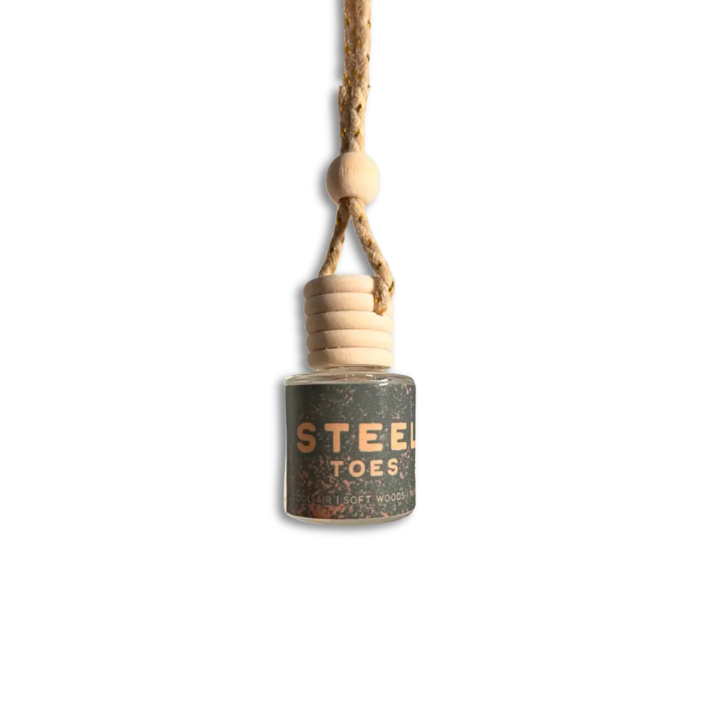 Western Hive - "Steel Toes - Soft Woody Musk" Car Diffuser