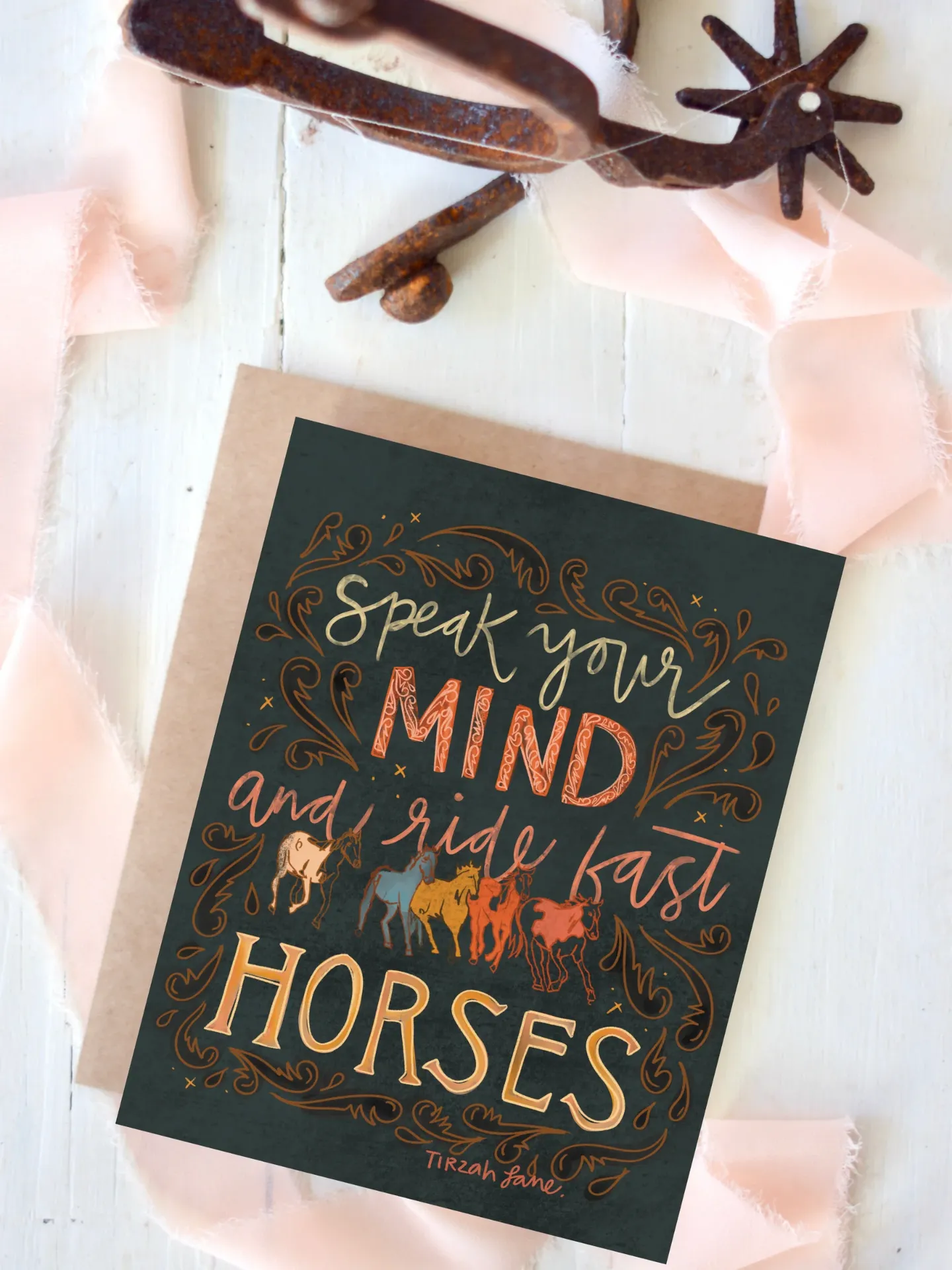 [SC-EVD-036] Tirzah Lane - "Speak Your Mind" - Greeting Card