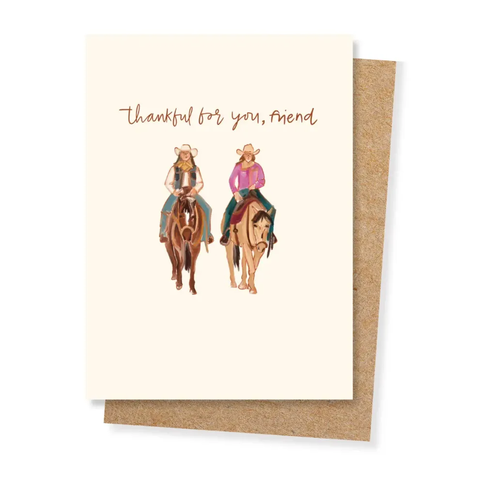 [SC-THK-008] Tirzah Lane - "Thankful For You, Friend" - Greeting Card