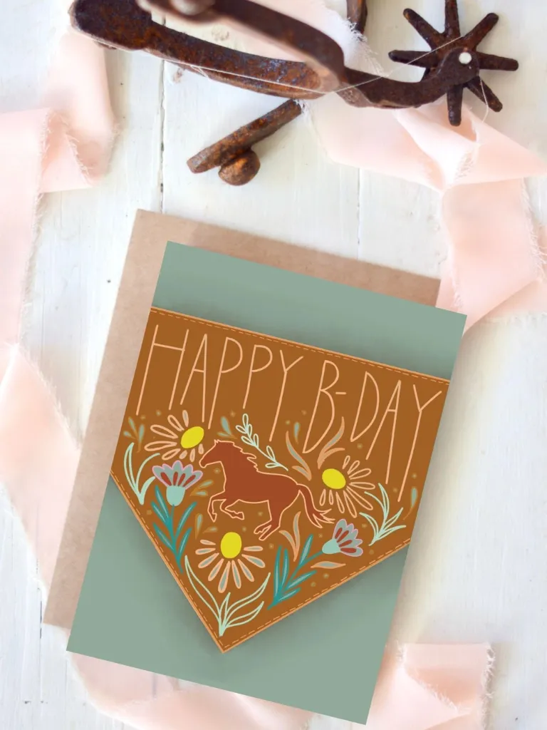 [SC-BIR-047] Tirzah Lane - "Happy B-Day" - Birthday Card