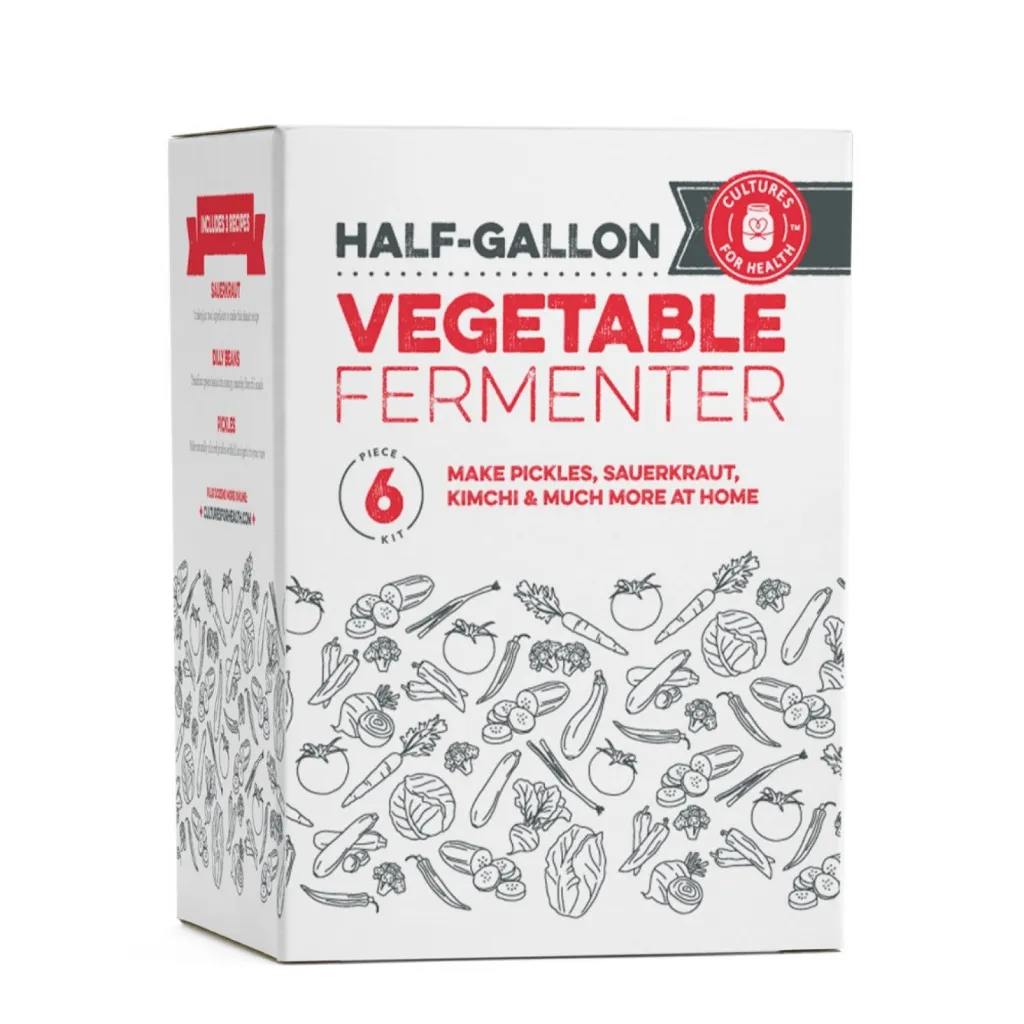 [7403-6PK] Cultures for Health - Fermented Vegetable Master - Half Gallon