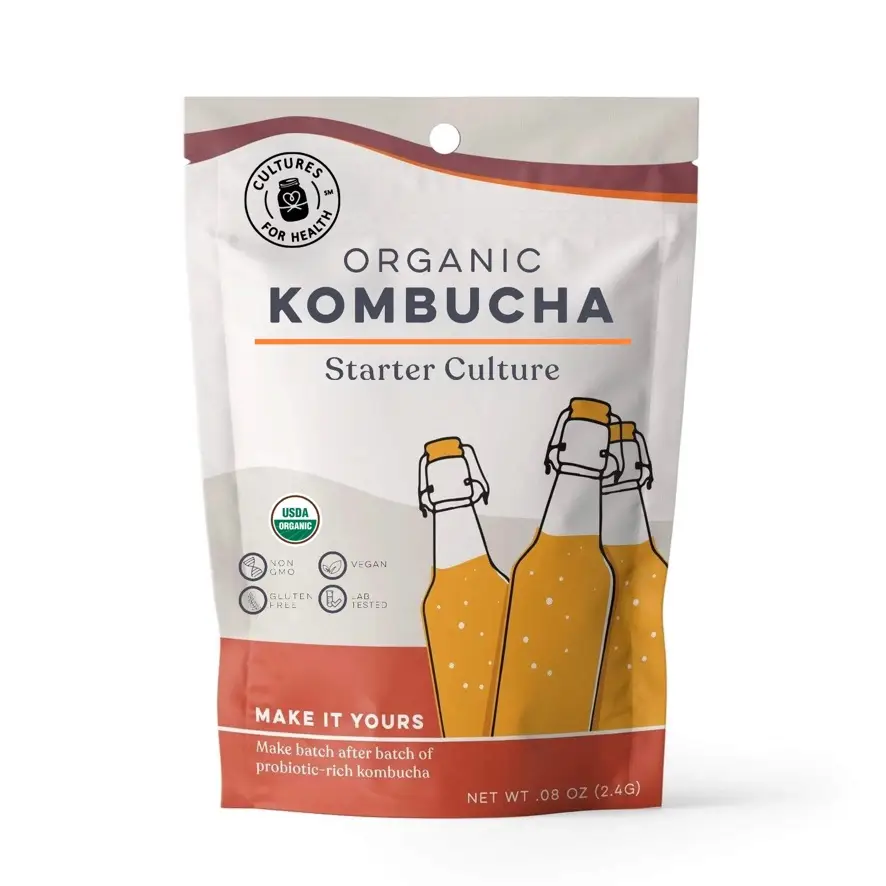[7532-8PK] Cultures for Health - Kombucha Starter Culture