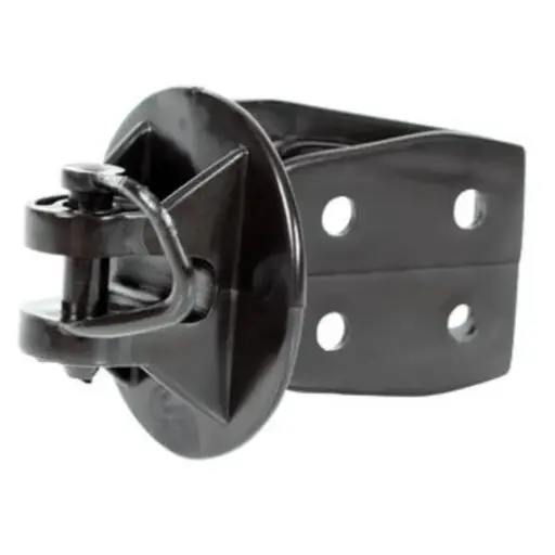 [G659054] Gallagher WIRE MOUNT PINLOCK WIRE OFFSET -12”, BLACK weaves on BOX of 50