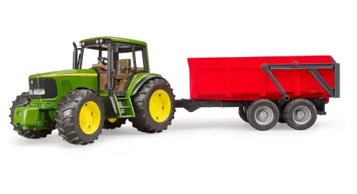 [9820] Bruder John Deere 6920 w Tipping trailer