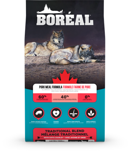 [688-00861] Boréal Dog Traditional Blend Pork Meal 16.8 kg
