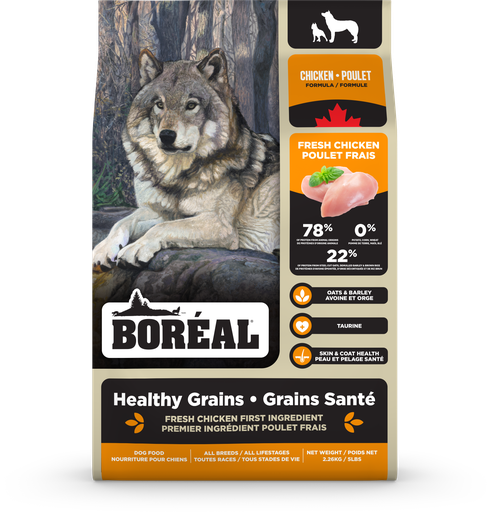 [688-00864] Boreal Dog Healthy Grains Chicken 2.26kg