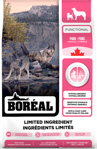 [688-00935] Boreal Dog Functional Limited Ingredients Pork 10kg