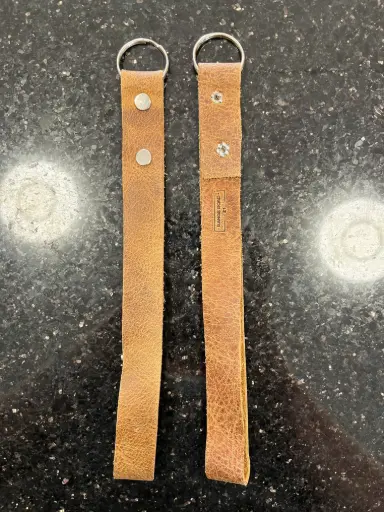 RR21 Leather Key Chain Wrist Strap