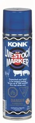 Konk Livestock Marker Spray 400g	