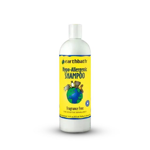 [026-02051] Earthbath - Hypo-Allergenic Shampoo Fragrance Free 16 oz