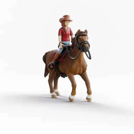 [42711] Schleich - HORSE CLUB Hannah & Cayenne 