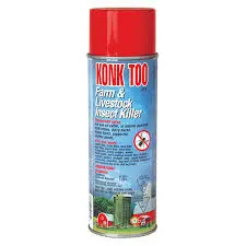 [KVS 1042-473] KONK TOO - Farm Livestock, & Poultry Lice Killer