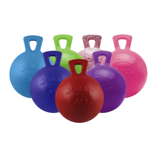 Horsemans Pride - Jolly Ball® TUG-N-TOSS Horse Toy 10" (various colors/secent)